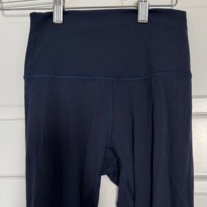Lululemon Navy Running Training Tights Leggings